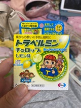 トラベルミン チュロップレモン味 6錠