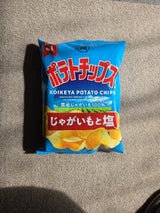 湖池屋 ポテトチップスじゃがいもと塩 60g
