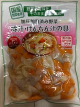 クローバー 下ゆで国産豚汁の具 250g