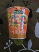 中華三昧 榮林 トマト酸辣湯麺 タテビッグ 98g