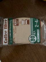 協和 コーヒーフィルターL無漂白 80枚