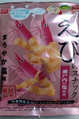 おやつC 素材市場えびスナックまろやか塩味 61g