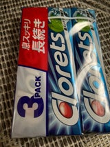 モンデリーズ クロレッツXPクリアミント粒 3本