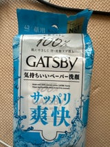 ギャツビー フェイシャルペーパー 徳用 42枚