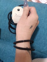 ヘアゴム 太 BK 8P HASG097BK