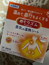 めぐりズム 蒸気の温熱シート 肌に直接貼る 8枚