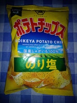 湖池屋 ポテトチップス のり塩 60g