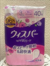 ウィスパー Wガード さわやか 3cc 40枚