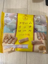 旺旺ジャパン クリームリッチロールバニラ 160g