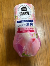 小林製薬 お部屋の消臭元 もぎたて白桃 400ml
