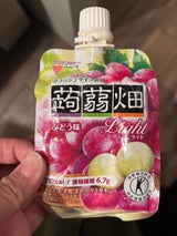 マンナン クラッシュTの蒟蒻畑ライトぶどう 150