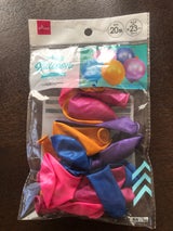 アソン メタリックバルーン 9インチ 20個