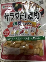 カネハツ サラダに!まめ 根菜ミックス 110g