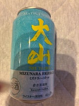 松井酒造 大山ミズナラハイボール 缶 350ml