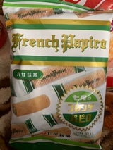 七尾製菓 フレンチパピロ抹茶 70g