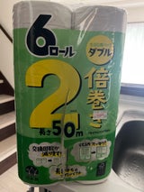 コトブキ製紙 2倍巻 生活応援 ダブル 6巻