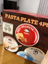 山加商店 スヌーピーパスタボウル 4枚
