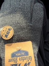 泉州 裏起毛手袋杢カラー メンズ 1双