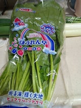 ピュアグリーン ほうれんそう 200g