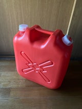 イワタニ 灯油缶 18L ノズル無し 赤