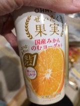 ぜいたく果実国産みかんのむヨーグルト 180g