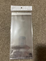 包む ビニールBAGのりつきクリアーS