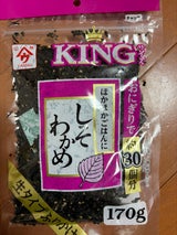 魚の屋 KING しそわかめ 170g