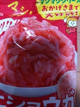 ひざつき製菓 マシマシ紅ショウガせんべい 32g