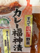 新進 国産野菜カレー福神漬 袋 100g