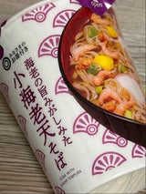 西友 お墨付き 小海老天そば 69g