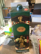 黒霧島 芋 20度 乙 チューパック 1.8L