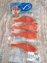 カネヒロ ロシア産塩紅鮭切身 500g