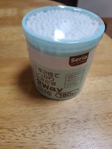 セリア 2WAY綿棒 200P