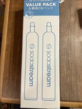 ソーダストリーム ガスシリンダー交換2本