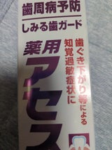 薬用アセス しみる歯ガード 90g