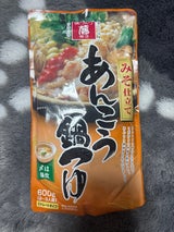 藤商店 あんこう鍋つゆ みそ仕立て 600g