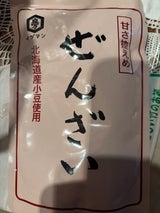 泉万 ぜんざい甘さ控えめ 180g