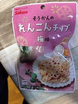 壮関 梅れんこんチップ 18g