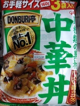 グリコ DONBURI亭中華丼3食パック 480g（江崎グリコ）の口コミ