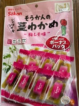 壮関 ボーナスパック茎わかめ梅しそ味 105g