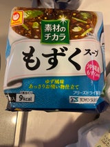 マルちゃん 素材のチカラもずくスープ 5P 18g