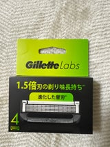 ジレットラボ 角質除去バー搭載替刃 4個