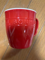 山田化学 ボヌール マグカップ レッド