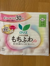 ロリエ しあわせ素肌fit 多い昼用羽つき 30個