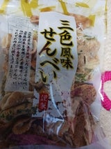 大一製菓 三色風味せんべい 75g