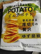 湖池屋 ピュアポテトゆず胡椒 52g