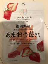 ニッポンエール 福岡県産あまおう苺グミ 40g