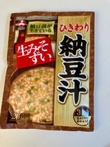 旭松 生みそずいひきわり納豆汁袋入3食 46.5g