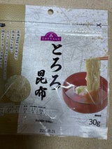 トップバリュ とろろ昆布 30g