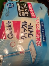 クイックルワイパー 立体吸着ウエットシート 16枚